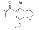 4-Bromo-7-methoxy-1,3-benzodioxole-5-carboxylicacidmethylester